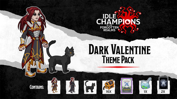 Idle Champions - Dark Valentine Theme Pack