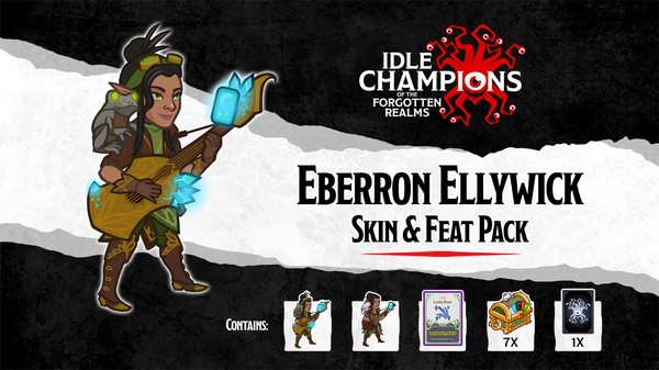 Idle Champions - Eberron Ellywick Skin & Feat Pack