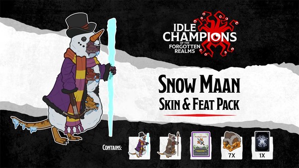 Idle Champions - Snow Maan Skin & Feat Pack