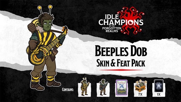 Idle Champions - Beeples Dob Skin & Feat Pack
