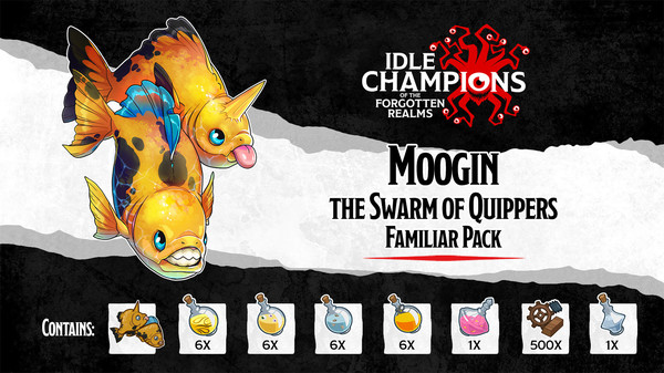 Idle Champions - Moogin the Swarm of Quippers Familiar Pack