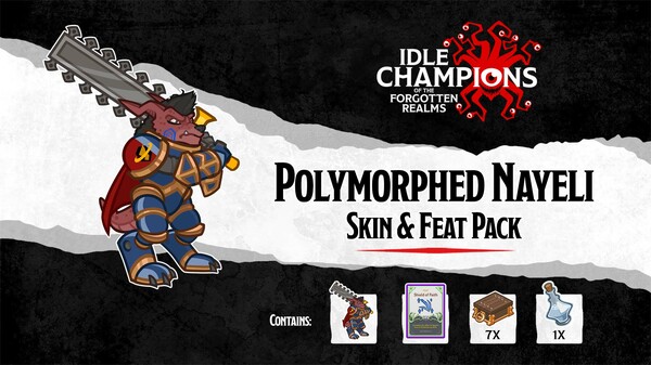 Idle Champions - Polymorphed Nayeli Skin & Feat Pack