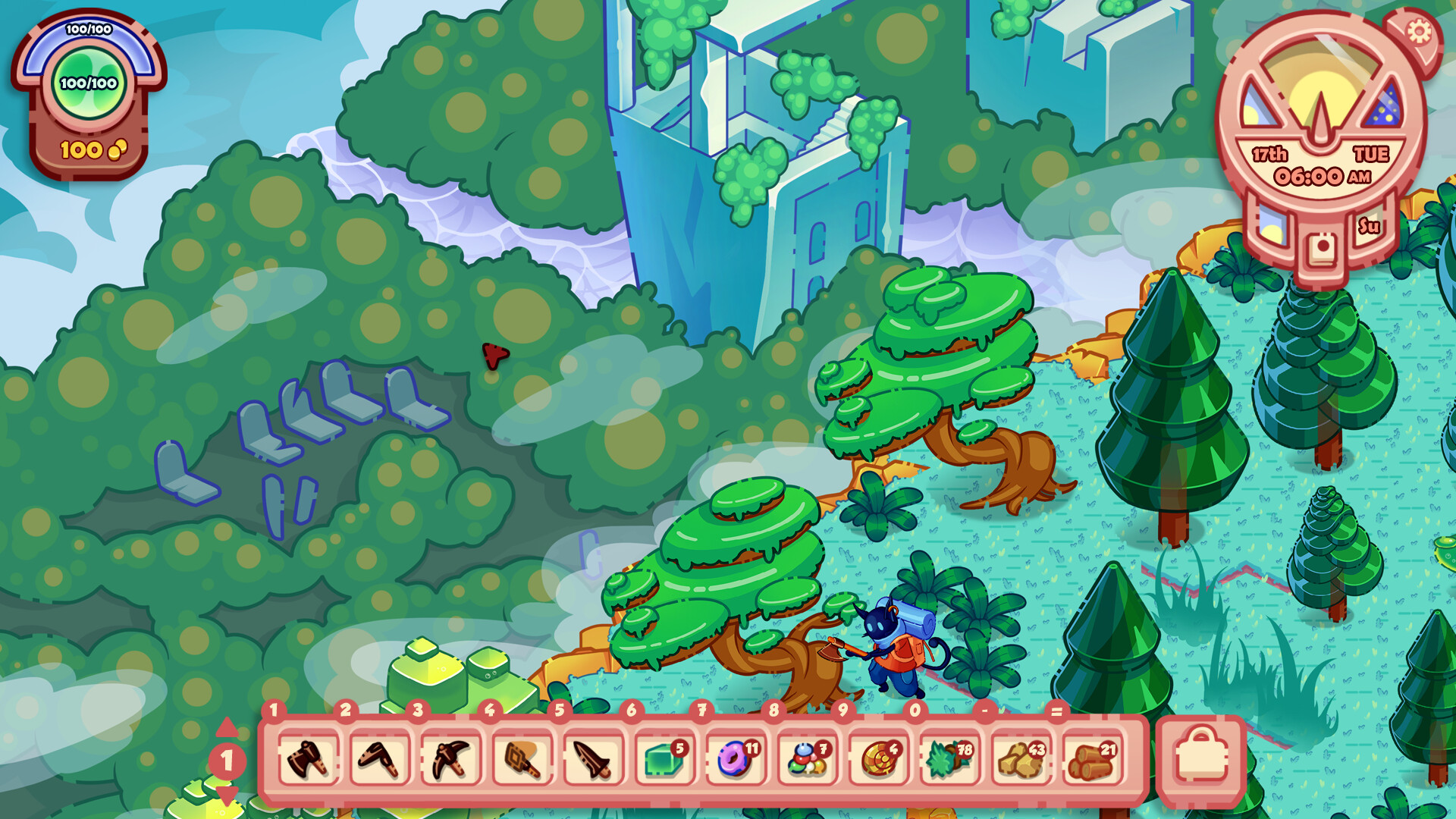 Peppermint Falls screenshot