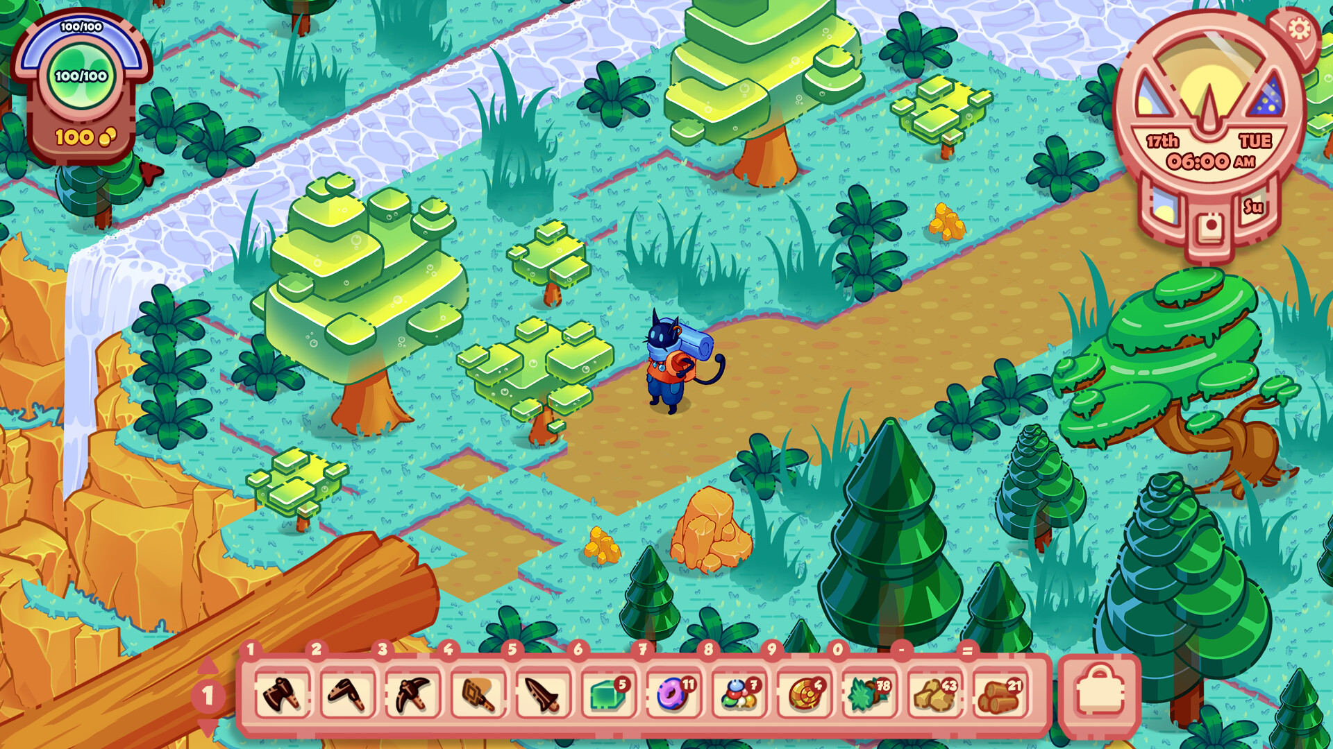 Peppermint Falls screenshot