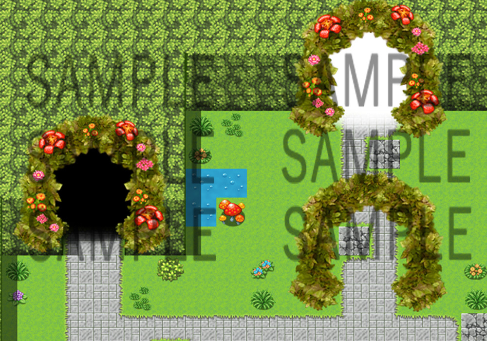 RPG Maker MV - NATHUHARUCA Door Tilesets #0