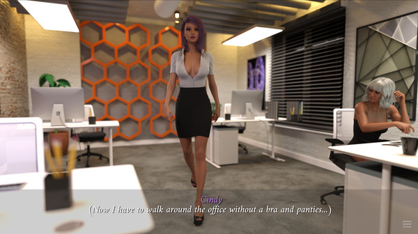 Sex Adventures - The Office Slut game for windows Pc 1