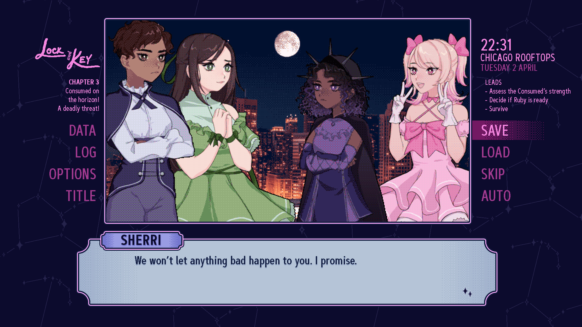 Lock & Key: A Magical Girl Mystery Demo #0