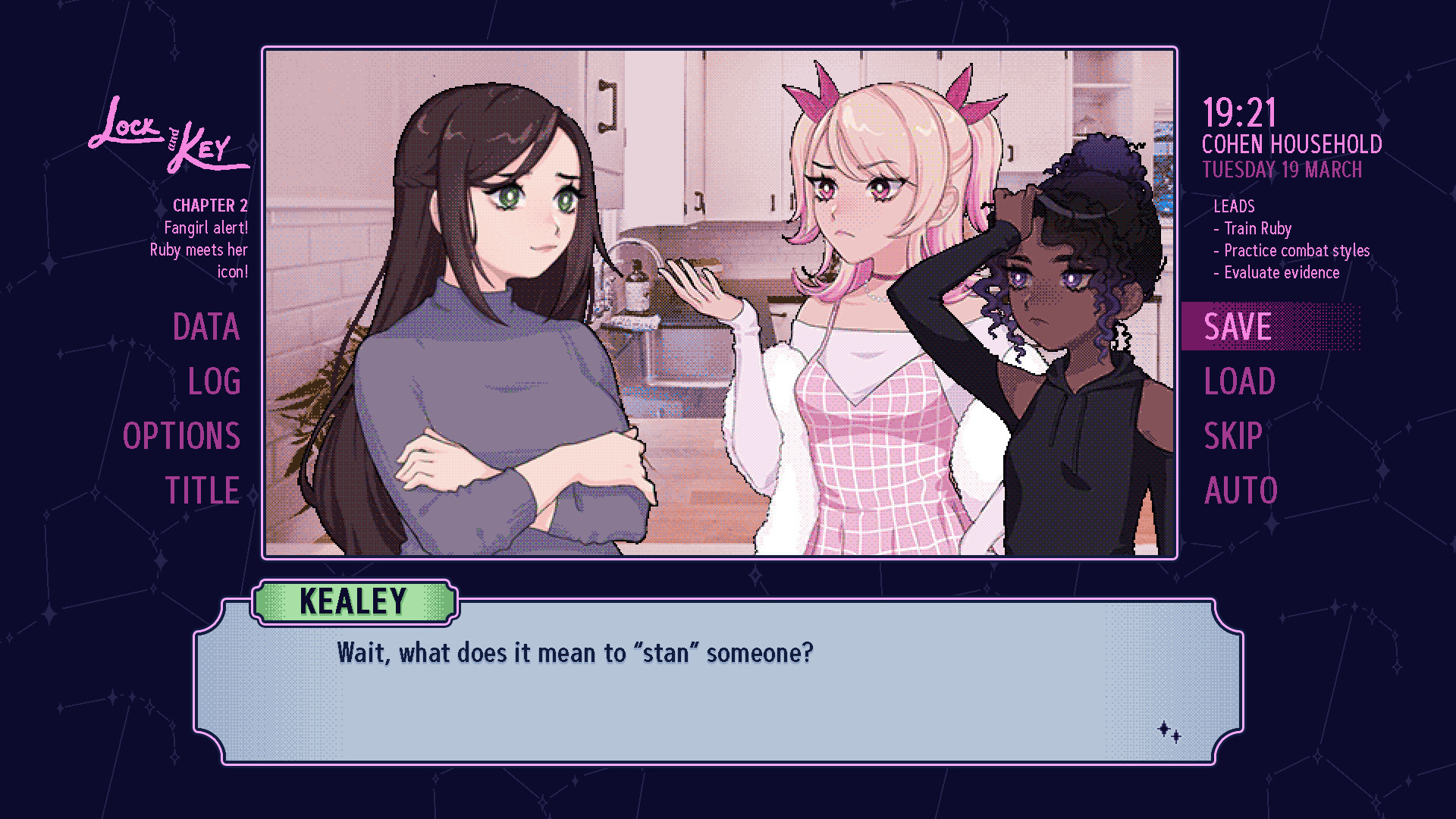 Lock & Key: A Magical Girl Mystery Demo #4