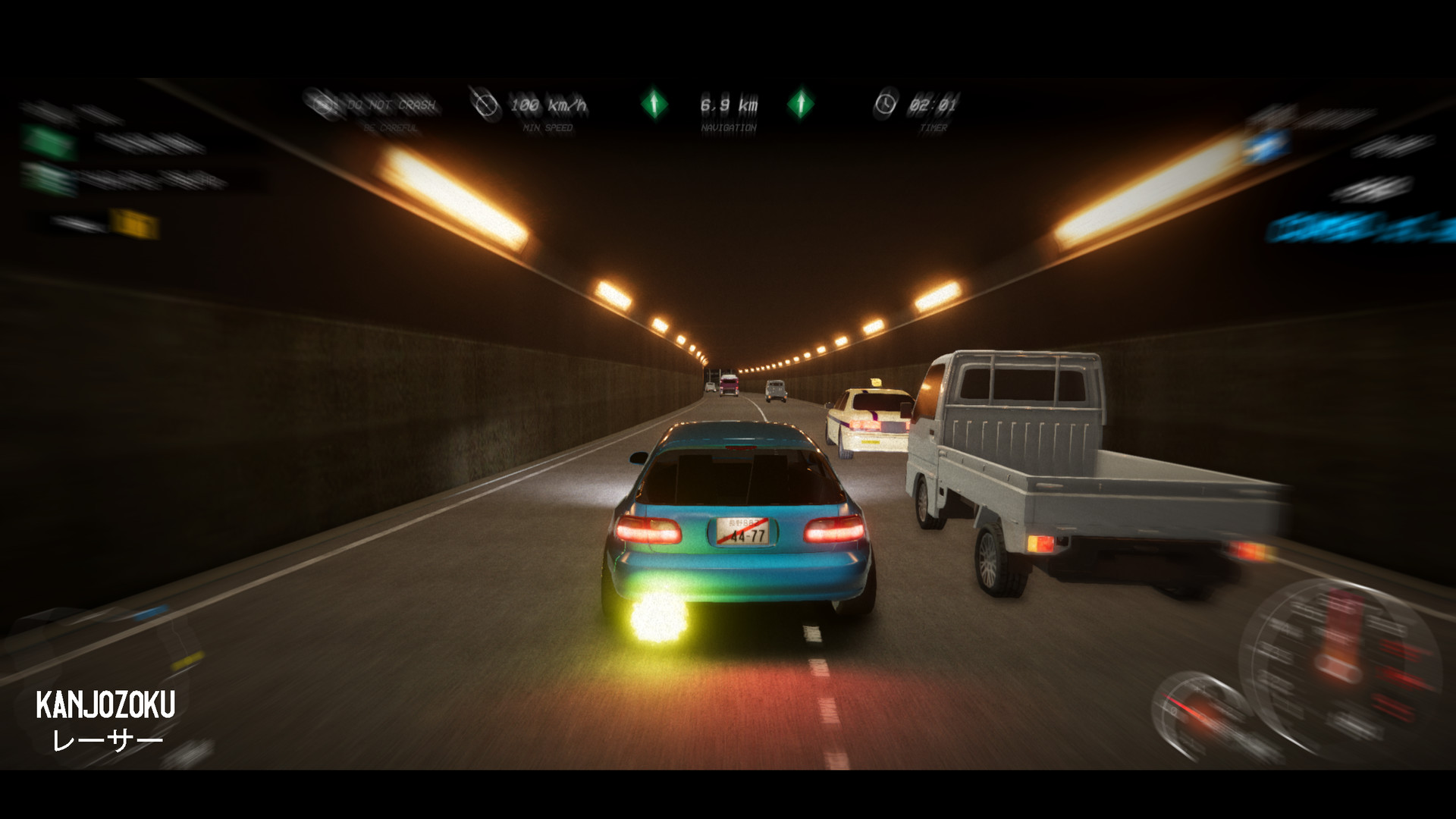 Kanjozoku Game レーサー - Car Racing & Highway Driving Simulator Games