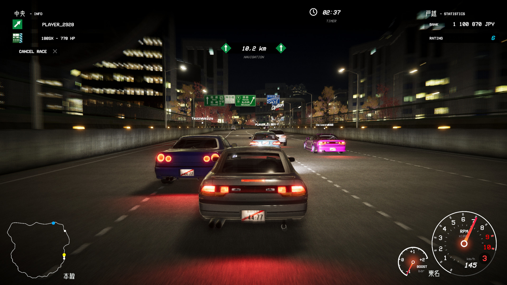 Kanjozoku Game Online Street Racing Drift