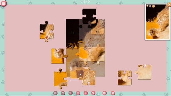 Скриншот из 1001 Jigsaw. Cute Cats 2