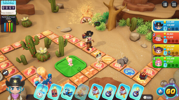 Richman 11 game for Linux 1