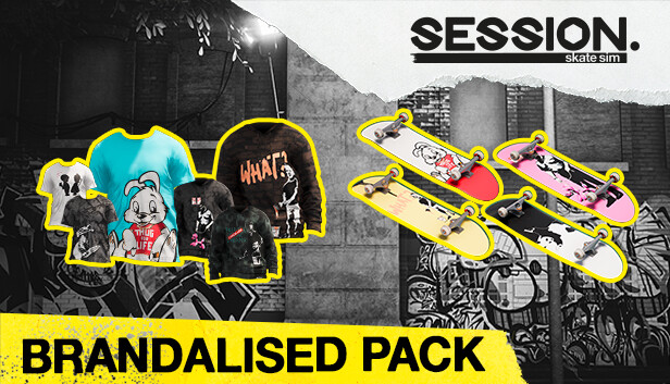 Session: Skate Sim Brandalised® Pack on Steam