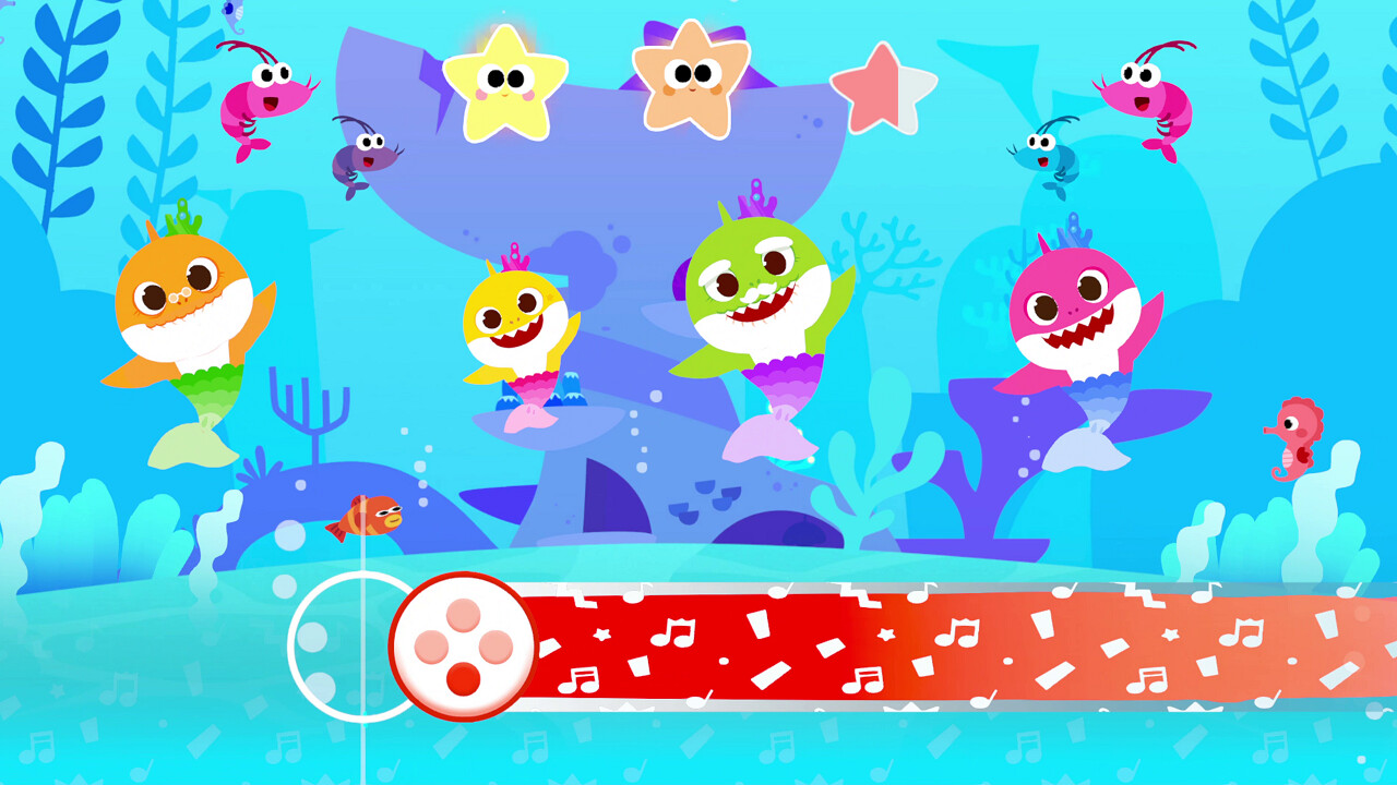 Juego de Pescar Vamos de Caza de Pinkfong Baby Shark, Reproduce la