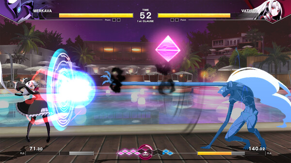 UNDER NIGHT IN-BIRTH II Sys:Celes game for Linux 1
