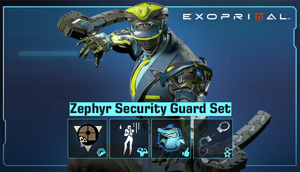 Exoprimal - Zephyr Security Guard Set on Steam
