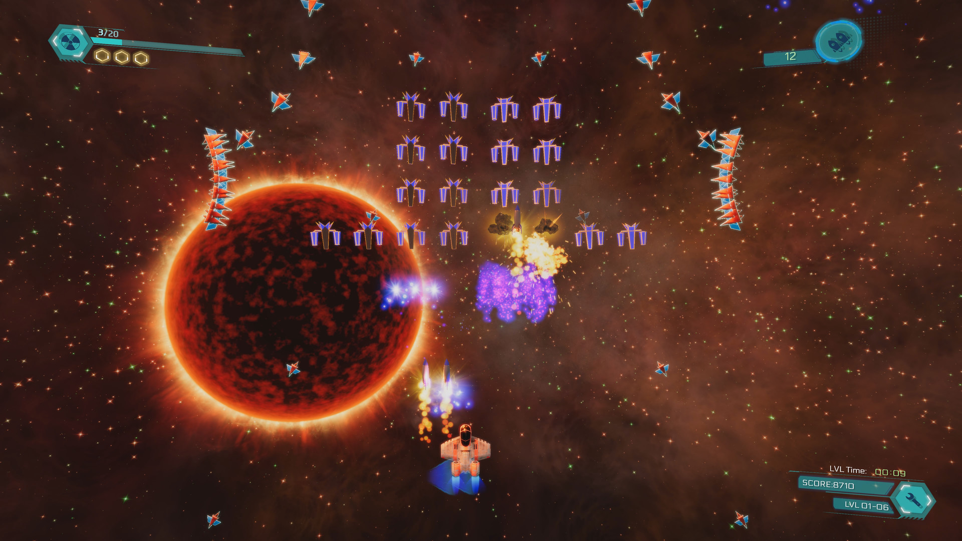 Space FURY - The Phantom Menace Demo #3