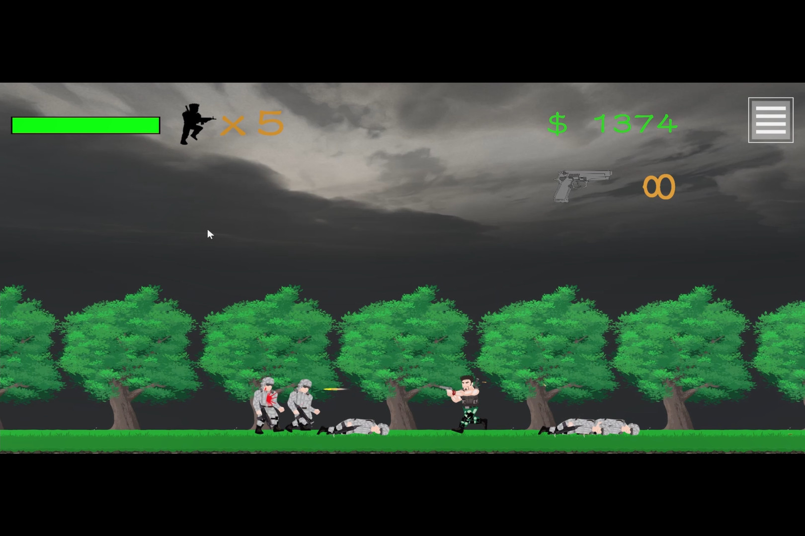 The Last Metal Shooter screenshot 1