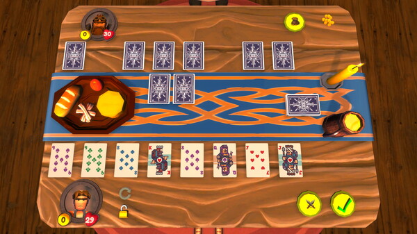 Shufflepoker game for Linux 1