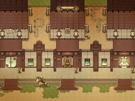 RPG Maker MV - KR Steampunk Exterior Tileset