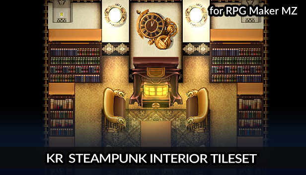 RPG Maker MZ - KR Steampunk Interior Tileset on Steam