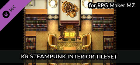 RPG Maker MZ - KR Steampunk Interior Tileset