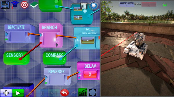 Code Rivals game for Linux 1
