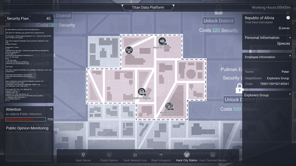 Cyber Manhunt - A Company Man of Titan