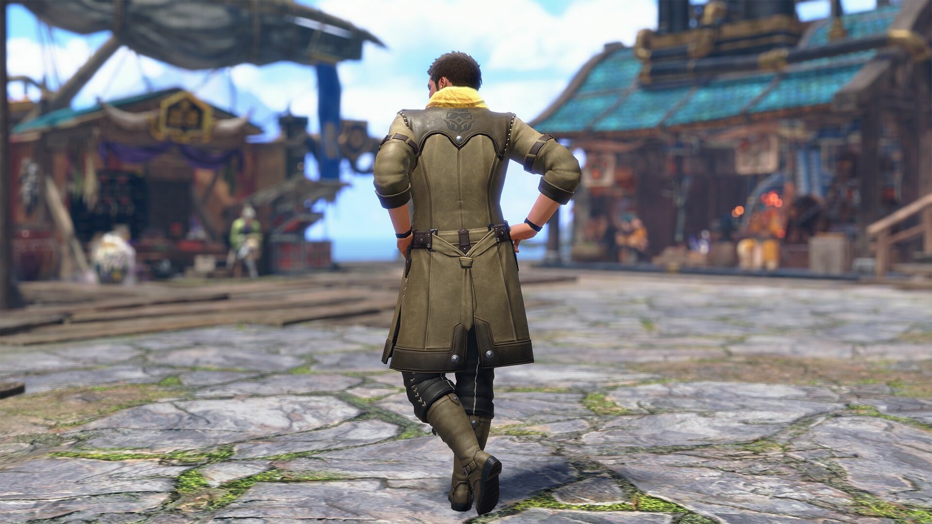 Monster Hunter Rise - "Fall Pants" Hunter layered Armor Piece screenshot screenshot 2