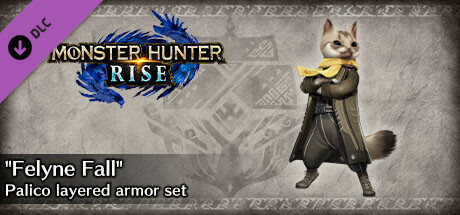 Monster Hunter Rise - "Felyne Fall" Palico Layered Armor Set banner image