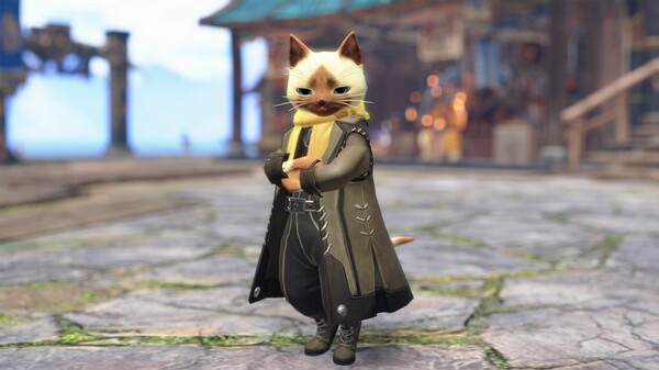 Monster Hunter Rise - "Felyne Fall" Palico Layered Armor Set