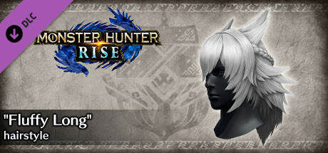 Monster Hunter Rise - "Fluffy Long" hairstyle banner image