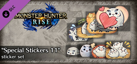 Monster Hunter Rise - "Special Stickers 11" sticker set banner image