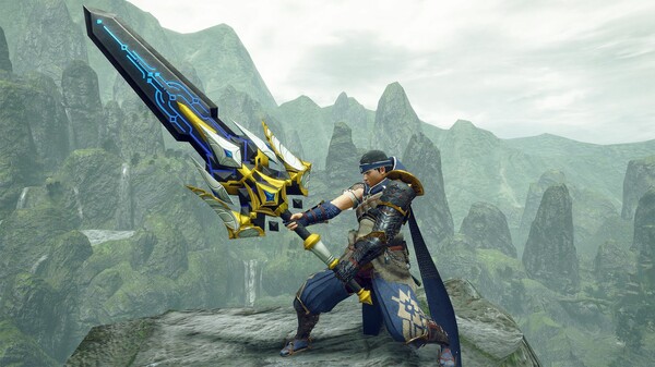 Monster Hunter Rise - "Lost Code: Asca" Hunter layered weapon (Great Sword) for steam