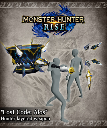 Monster Hunter Rise - "Lost Code: Alos" Hunter layered weapon (Hunting Horn)