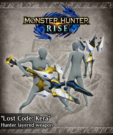 Monster Hunter Rise - "Lost Code: Kera" Hunter layered weapon (Light Bowgun)