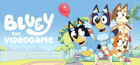 Steam header art for Bluey: The Videogame
