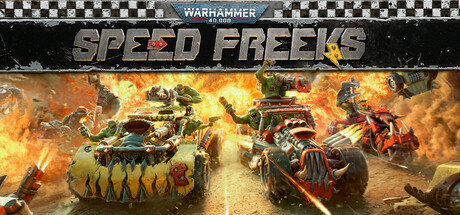 Steam header art for Warhammer 40,000: Speed Freeks