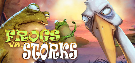 Frogs vs. Storks banner