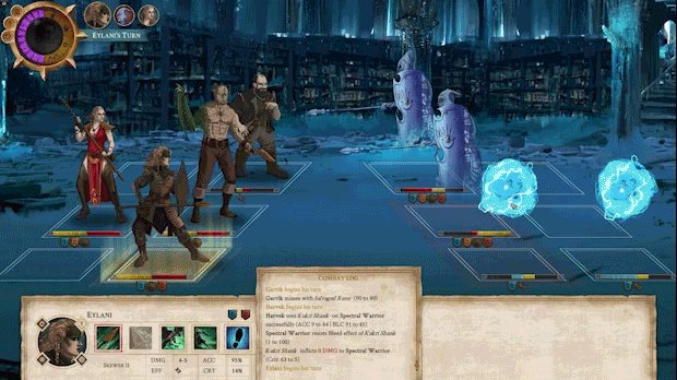 NEWS - Vagrus : The Riven Realms, DLC Seekers of Knowledge sorti et nouvelle mise à jour 3 seekers combat gif2 | RPG Jeuxvidéo