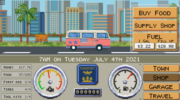 The Van Game game for Linux 1