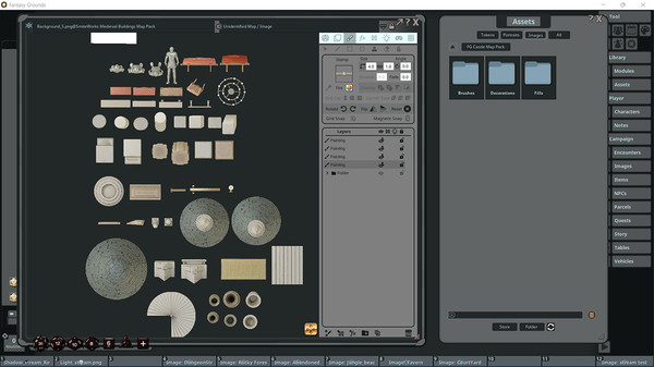 Fantasy Grounds - FG Castle Map Pack