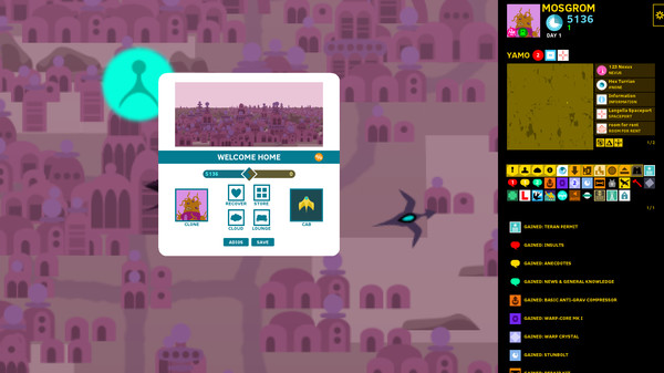 Скриншот из TAXINAUT