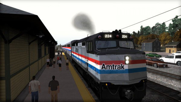 скриншот Amtrak F40PH 'California Zephyr' Loco Add-On 0