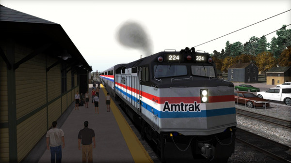 Train Simulator: Amtrak F40PH ‘California Zephyr’ Loco Add-On for steam