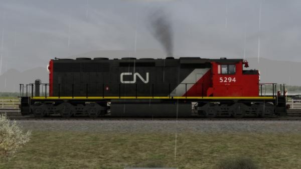 скриншот CN SD40-2 Wide Nose Loco Add-On 4