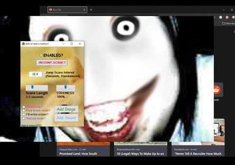Скриншот из Desktop Jumpscares