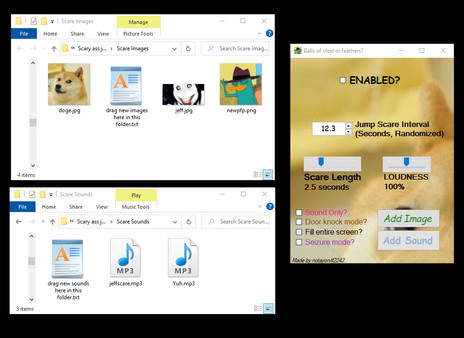 Desktop Jumpscares game for windows Pc 1