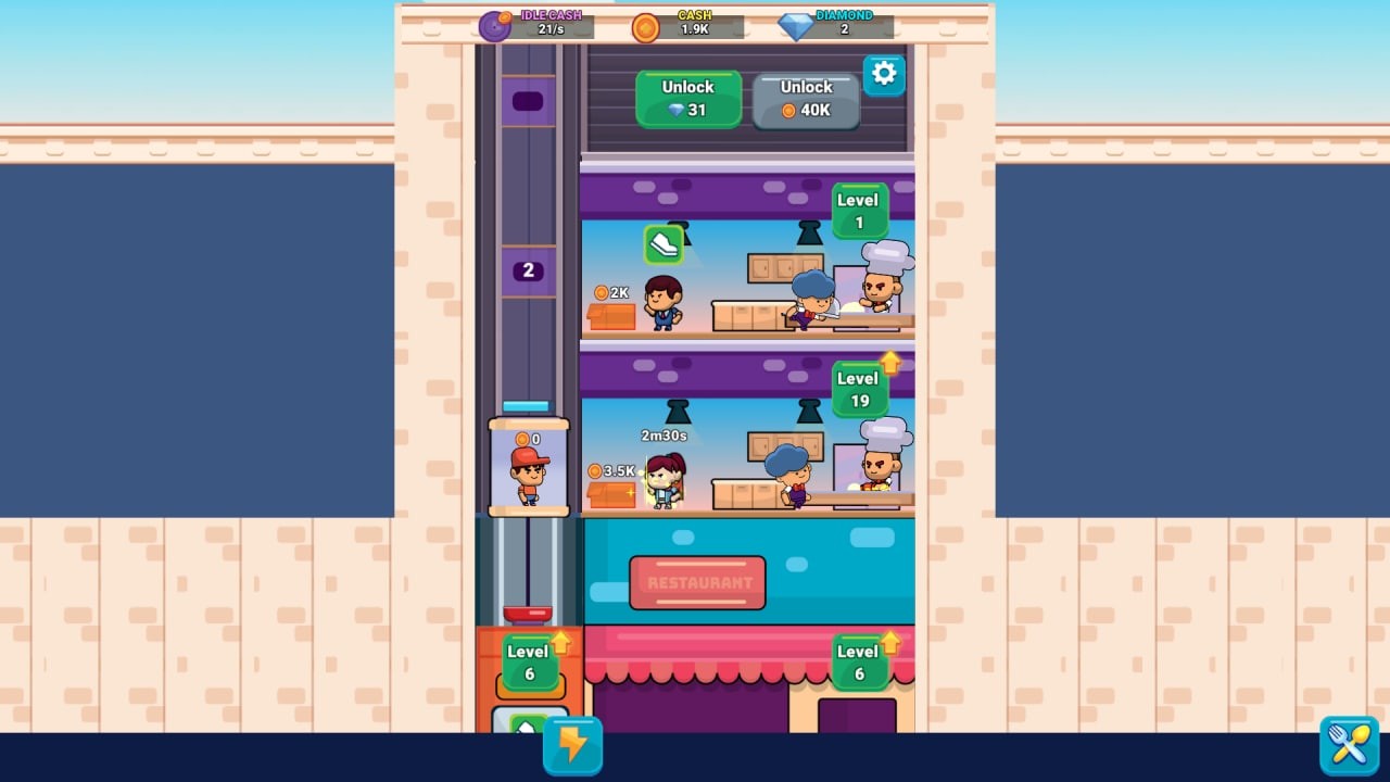 Restaurant Manager Simulator screenshot screenshot 1