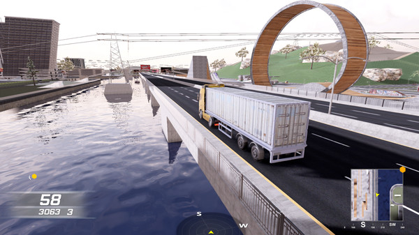 Скриншот из Truck Simulator in City